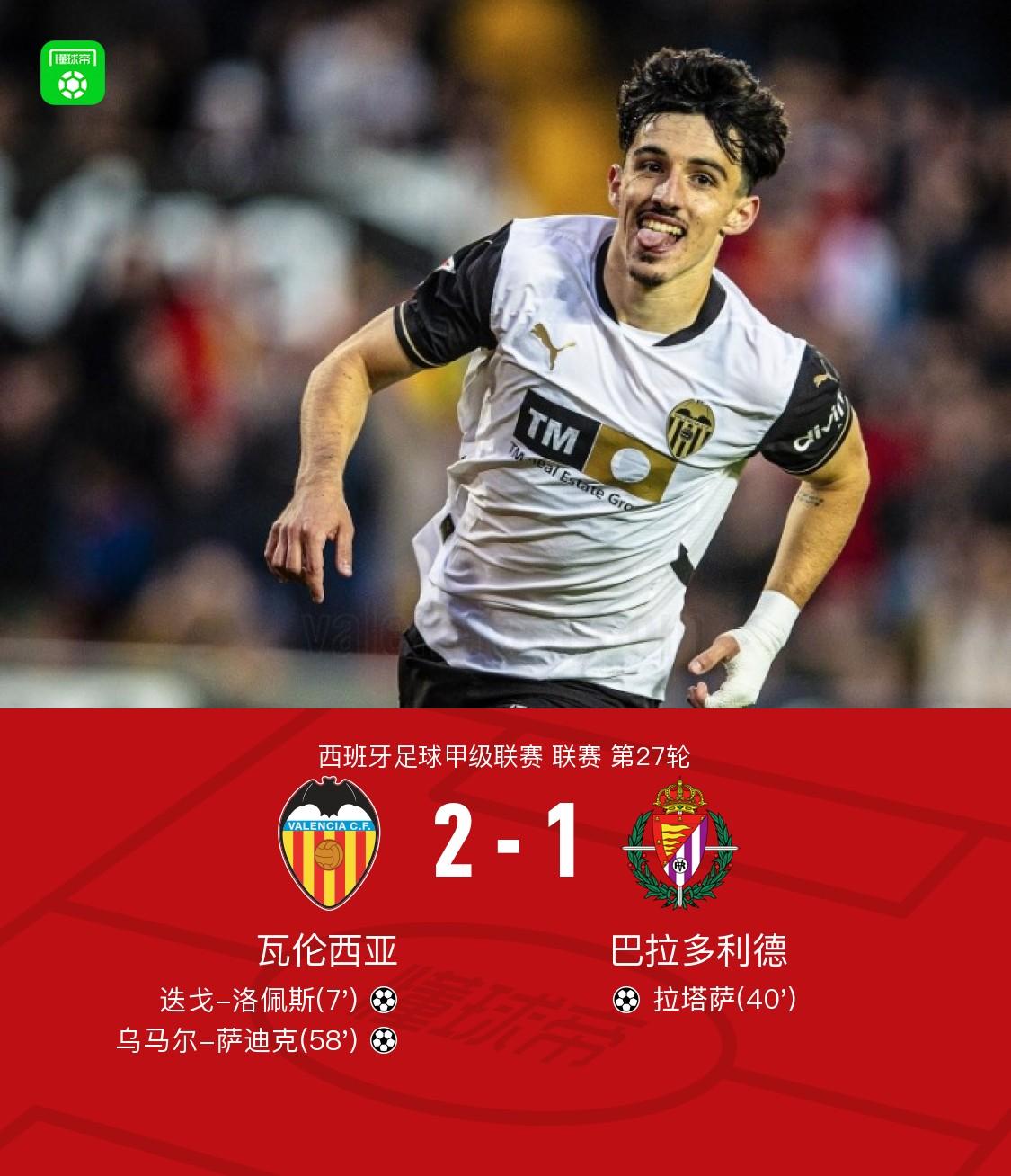 瓦拉多利德客场不敌对手，降级困境严重的简单介绍