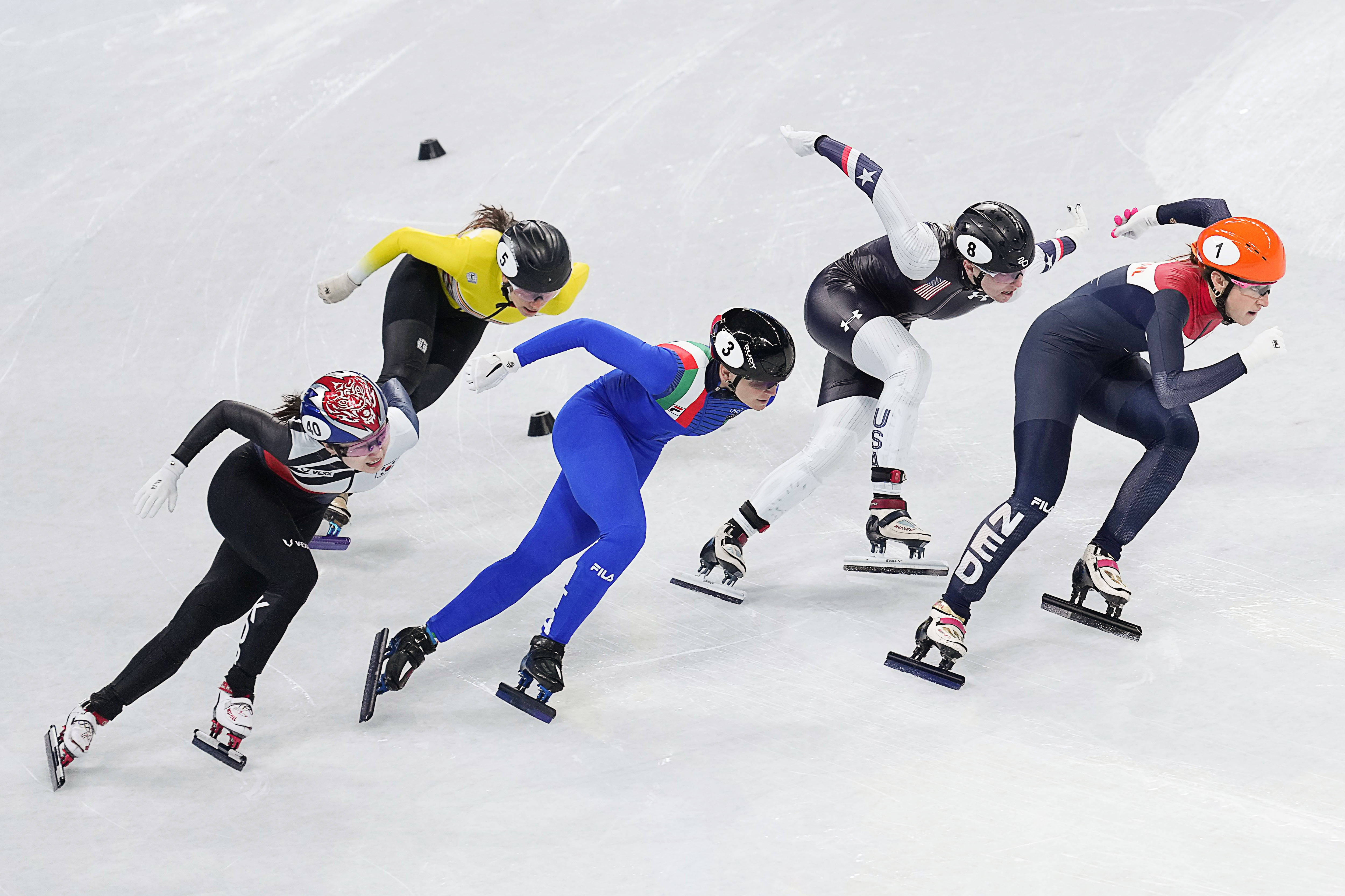 荷兰短道速滑选手创造个人最佳